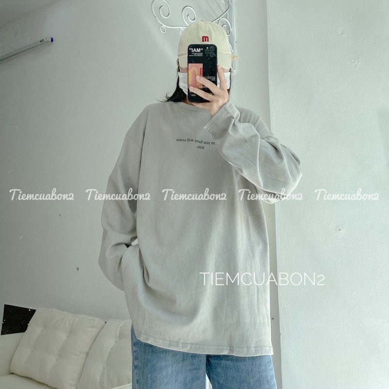 Áo phông dài tay chữ Adream