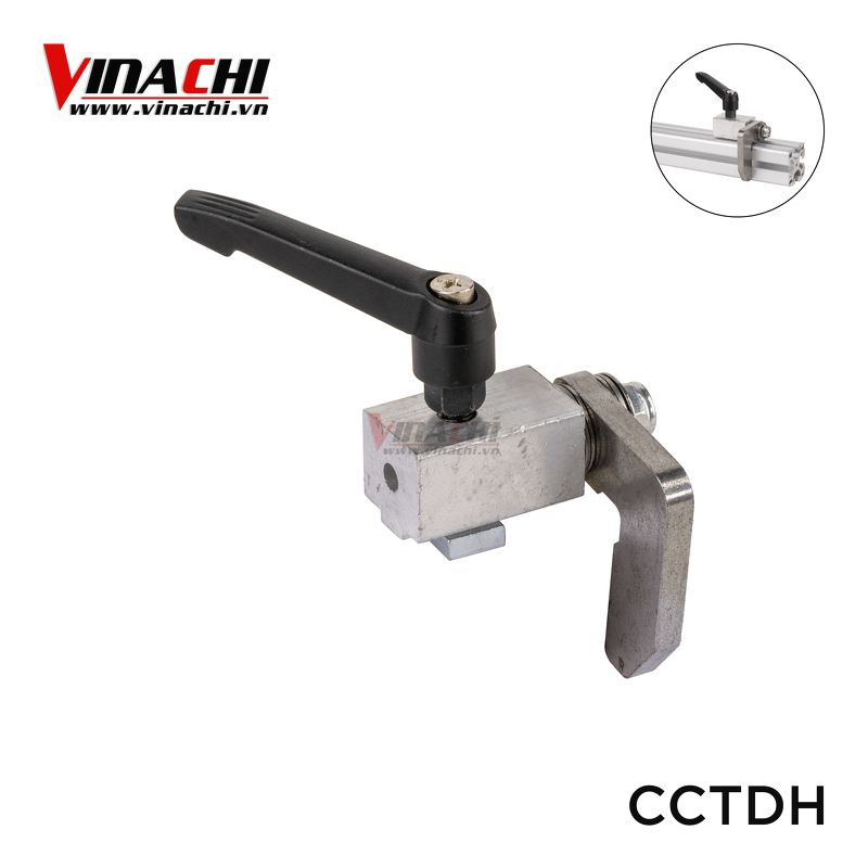 Khung nhôm định hình 1m + Cữ chặn