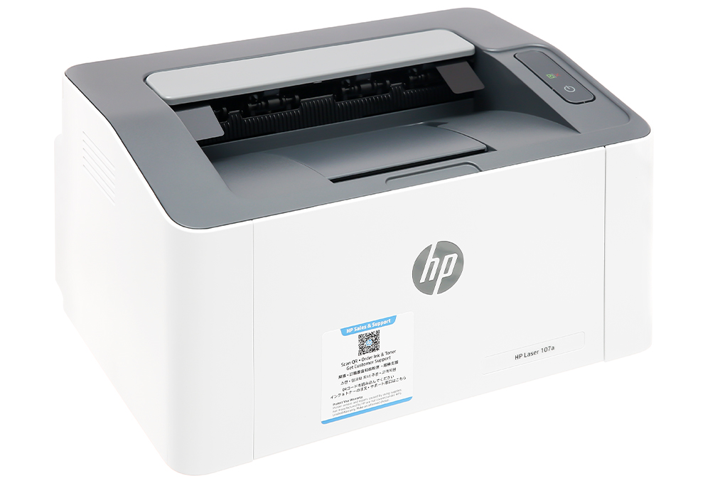[Voucher 12% max 500K]Máy in Laser Trắng Đen HP 107a (4ZB77A)