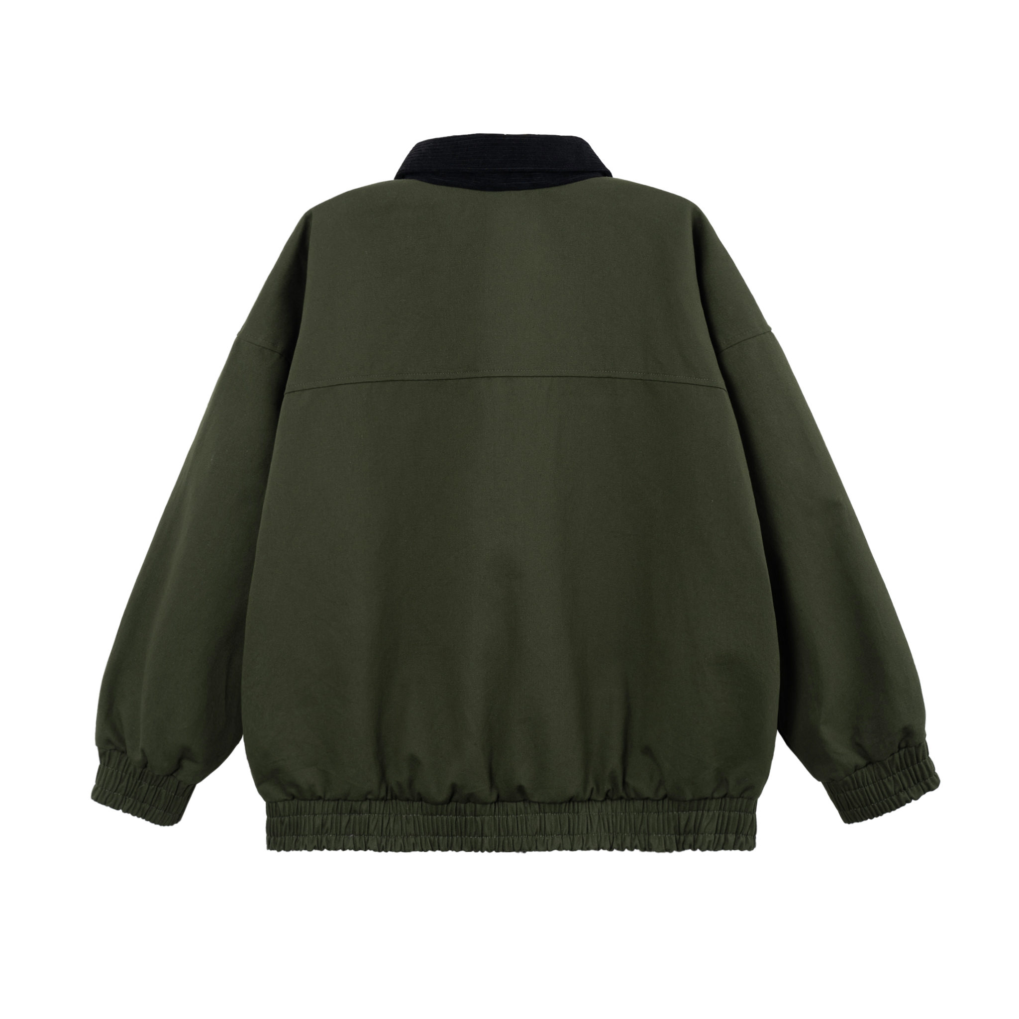 Áo Khoác Collar Kaki Jacket