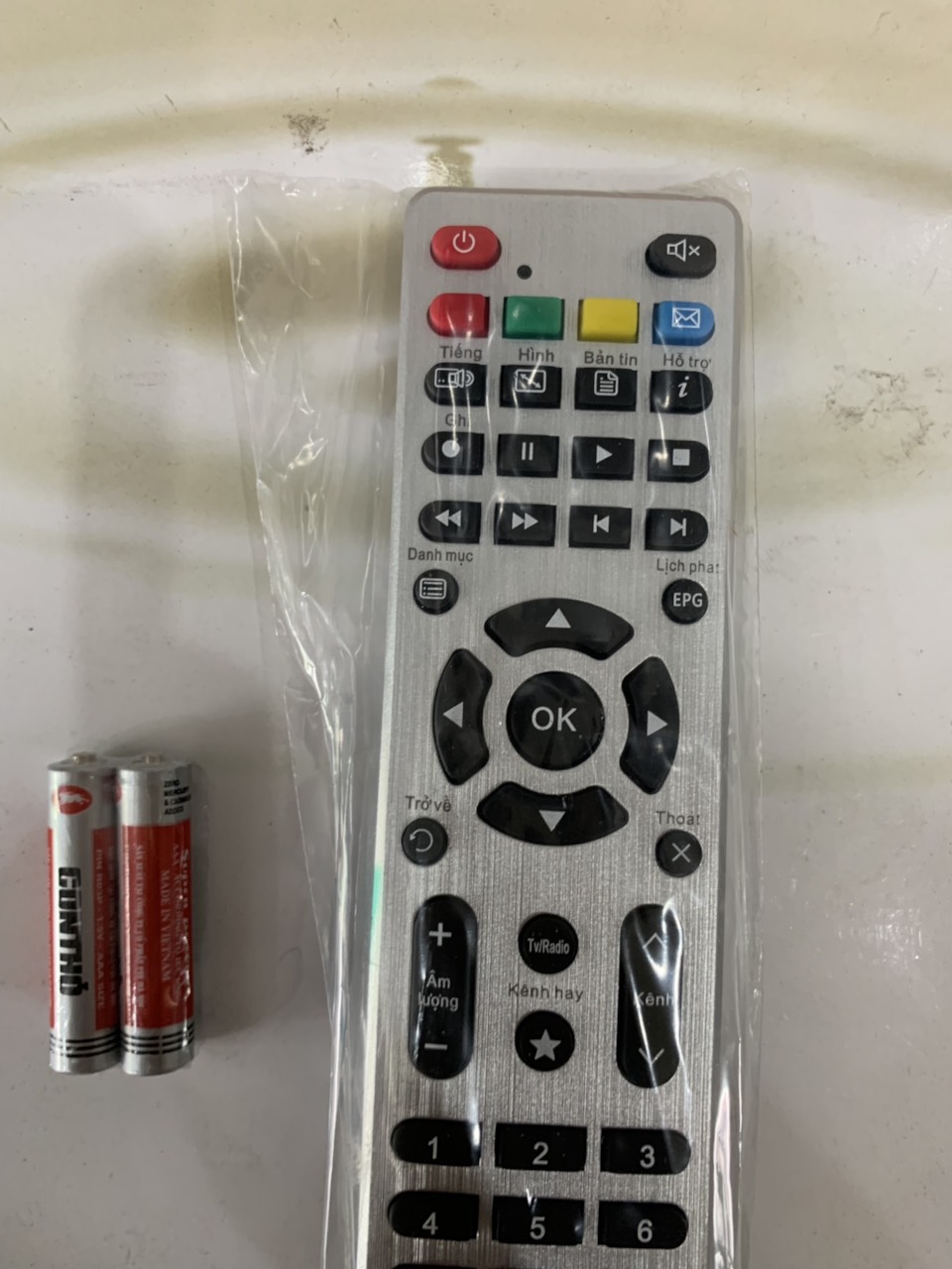 [HCM]Điều khiển - Remote đầu thu MobiTV