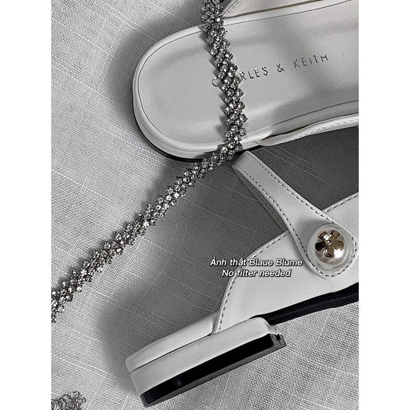New mule C.N.K 2023 - Sục đính ngọc charm hoa