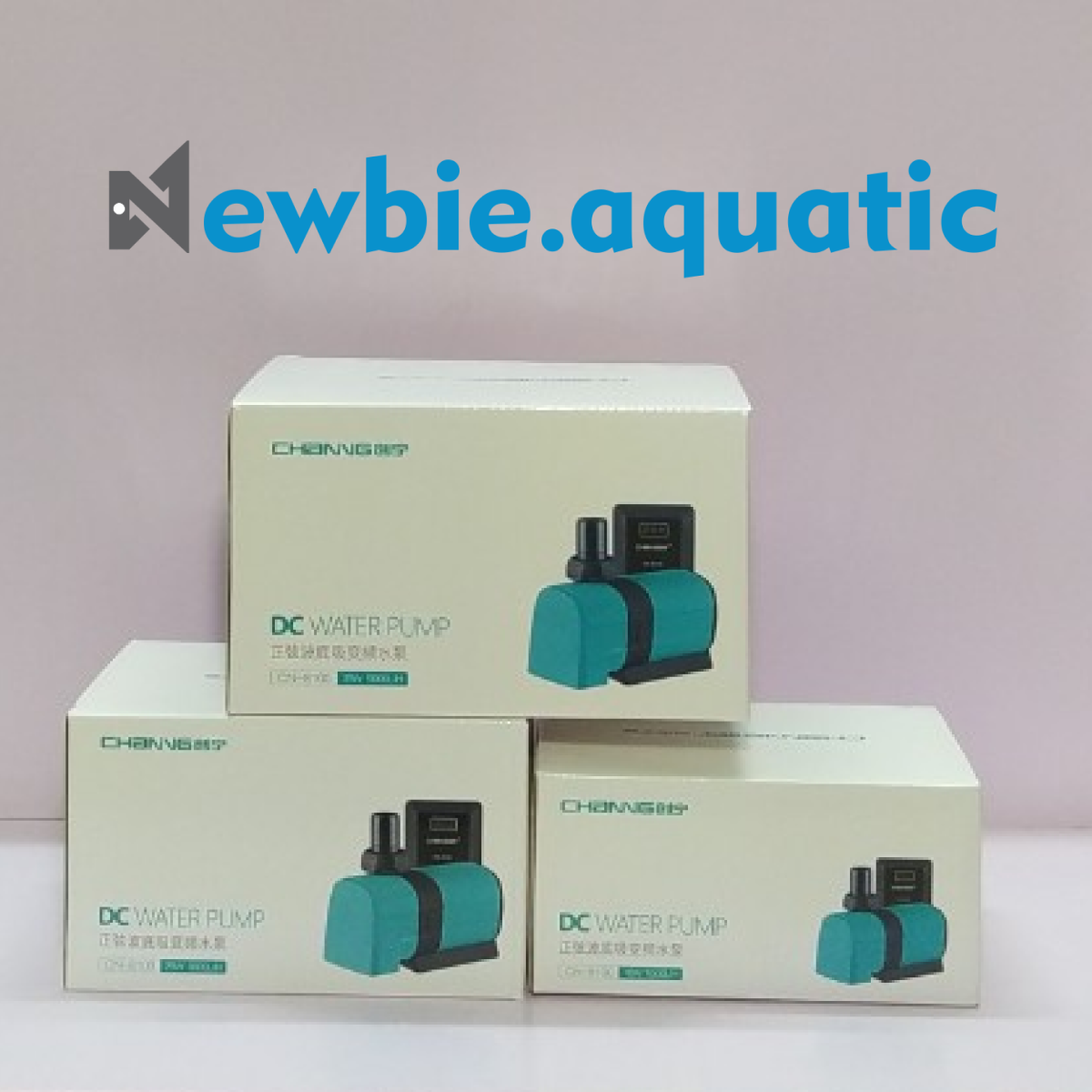 Máy bơm Chaning CN 8100 - Bơm chống giật DC Pump DC24V phù hợp chơi bể cá cảnh, thủy sinh