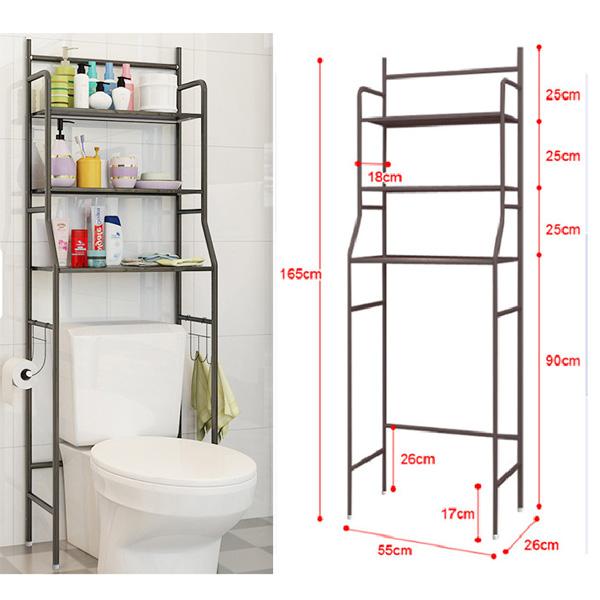 kệ sắt sau bồn cầu