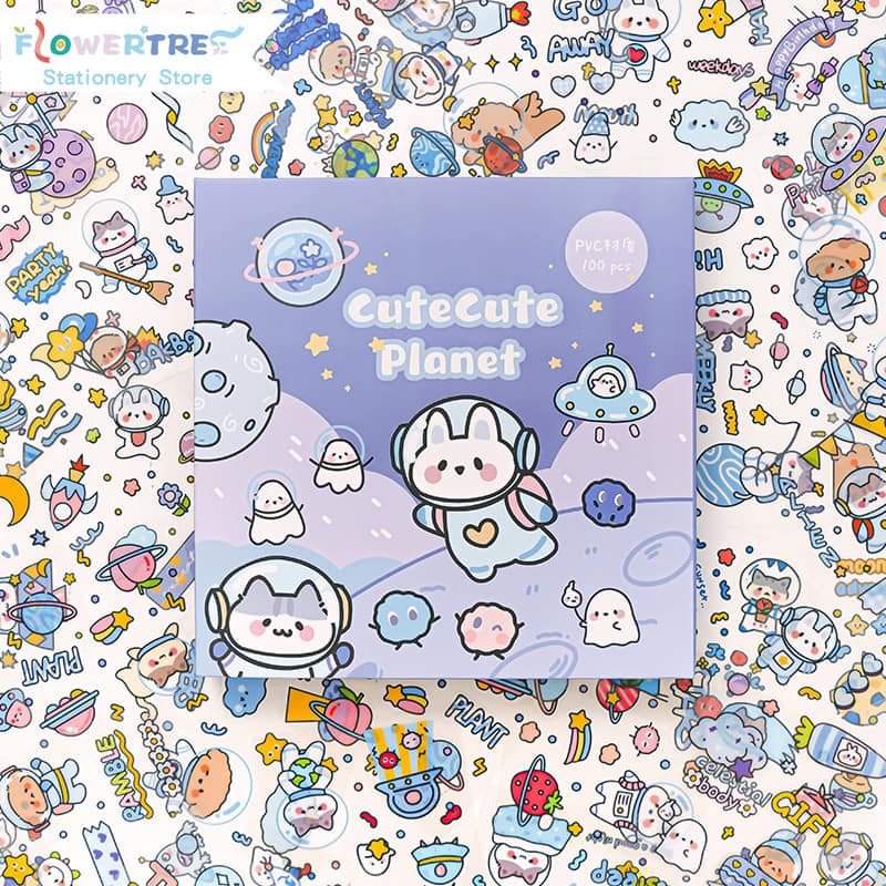 COMBO Sticker Dán Trang Trí Bình Nước