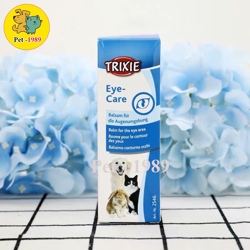 Dung dịch vệ sinh mắt Trixie Eye Care 50ml cho thú chó mèo