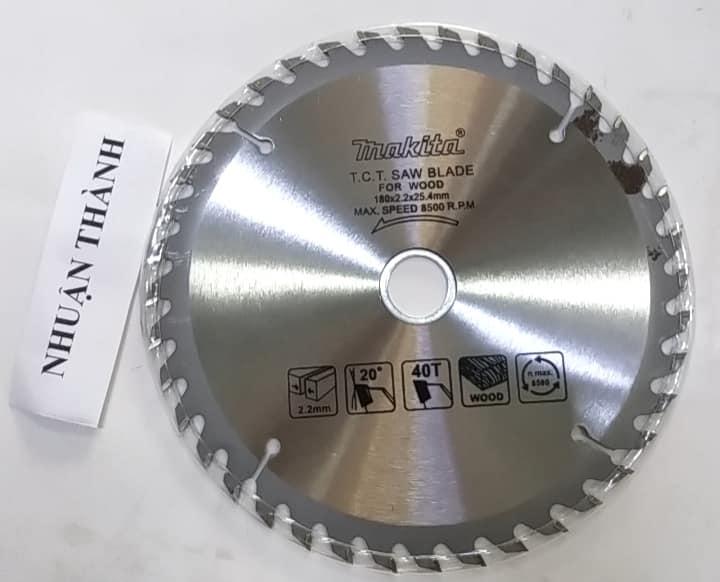Lưỡi cưa gỗ hợp kim 40 răng 185mm makita 67007