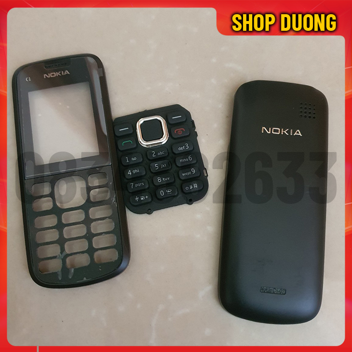 Bộ vỏ phím nokia c1-02 - shop dương