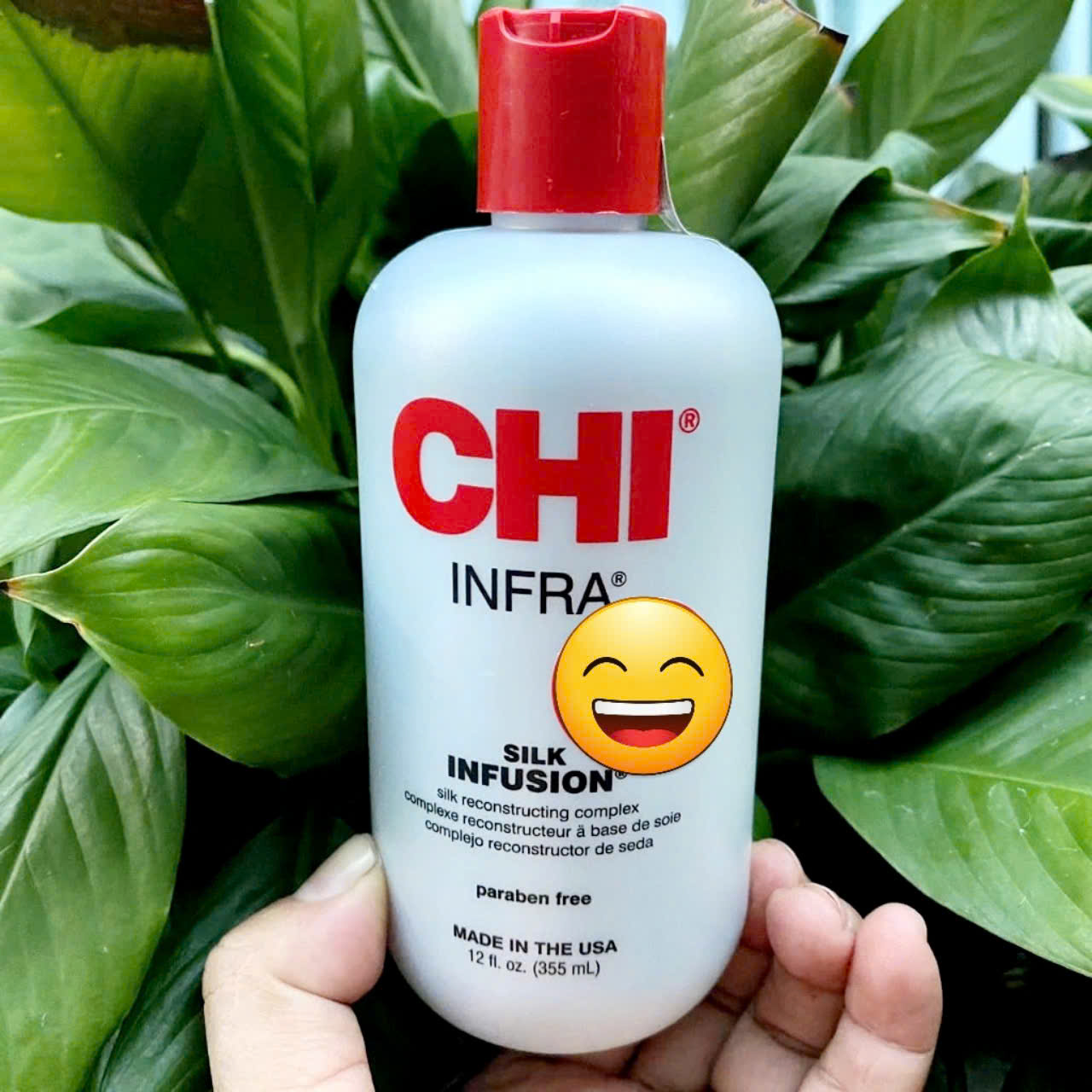 Tinh Dầu Dưỡng Tóc bóng Mềm Mượt CHI Silk Infusion 355ml