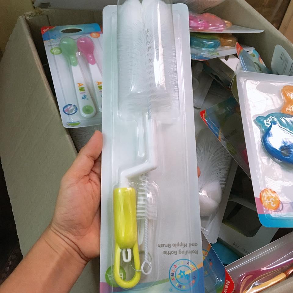 Cọ Bình Sữa Đầu Mút 360 độ AMI88401 Thái Lan
