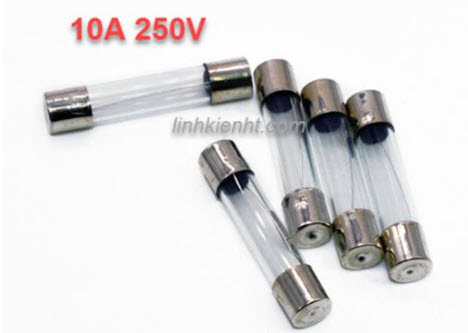 Cầu chì ống 10a 250v 6x30mm