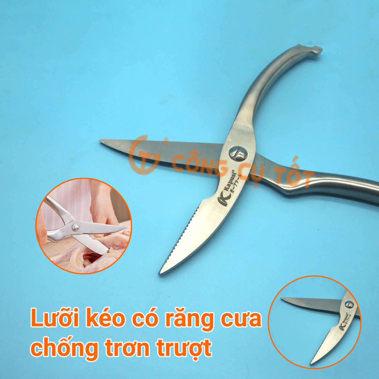 Kéo cắt gà Kapusi Nhật Bản