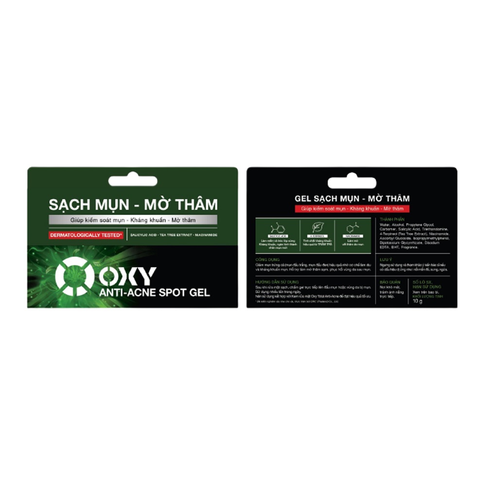 (HCM) Gel sạch mụn mờ thâm Oxy Anti-Acne Spot Gel (10g)