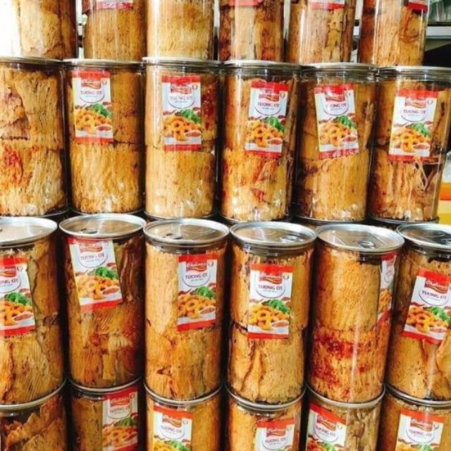 [HCM]Combo 5 Lon Khô Mực Cán Tẩm Vị 1000Kg