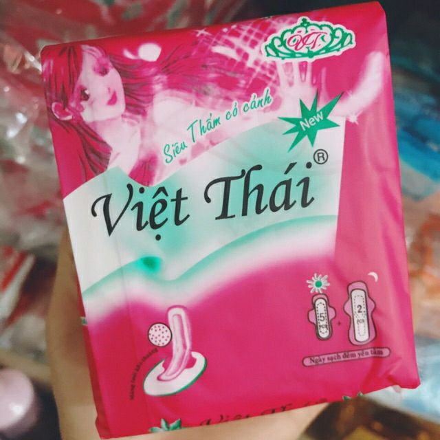 [FreeshipMAX] Cobom 10 gói băng vệ sinh Việt Thái siêu thấm