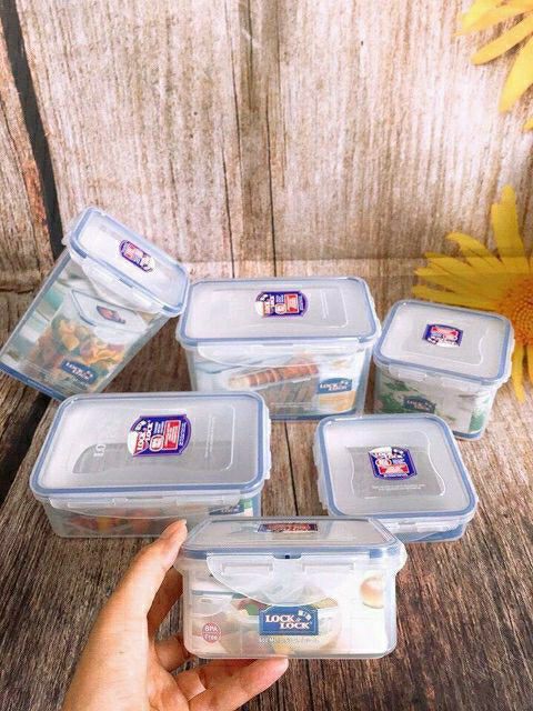 Bộ 6 Hộp Nhựa Lock&Lock HPL818