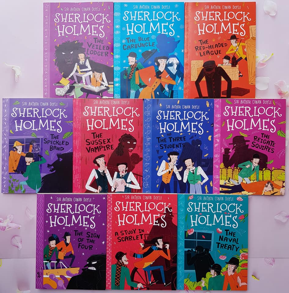 Đồ chơi cho bé học tiếng anh bộ Sherlock Holmes