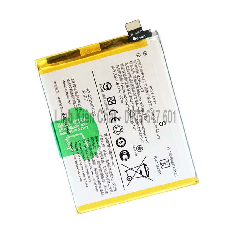Pin cho điện thoại vivo v15 1819 4000mah zin