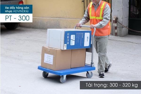 Xe đẩy hàng sàn nhựa ADVINDEQ PT-300