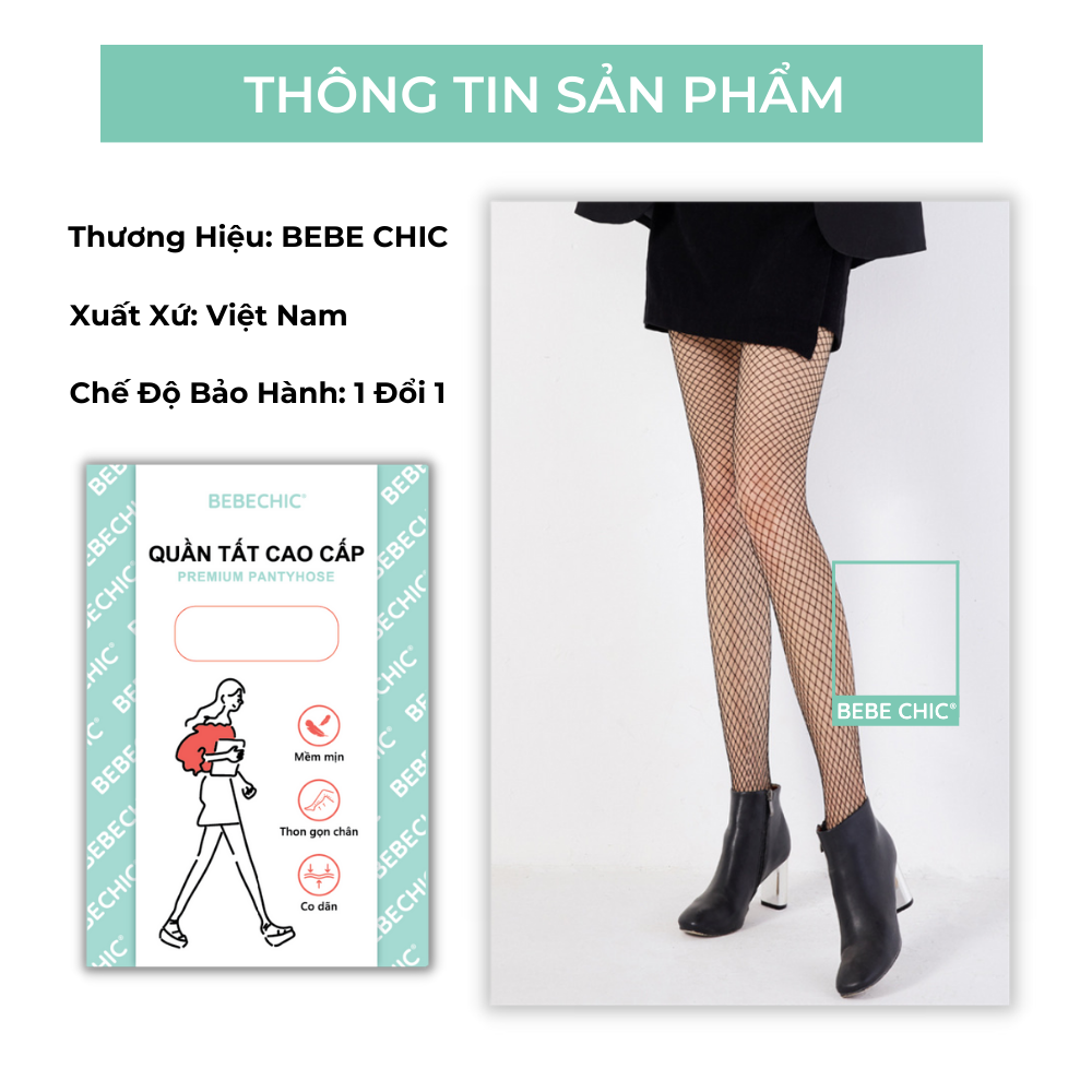 Quần Tất Lưới Mắt To Co Giãn Cao Cấp BEBECHIC QT02