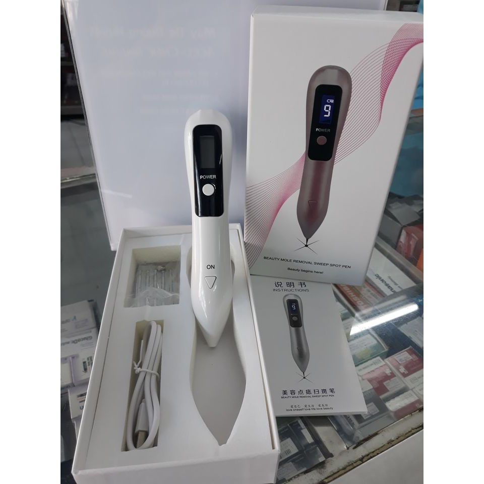 [HCM]Máy đốt nốt ruồi mụn thịt nám tàn nhang cầm tay mini