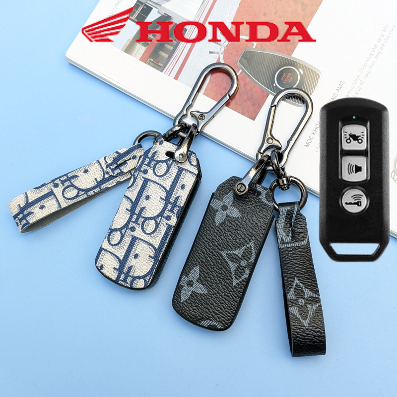 Bọc smartkey sh,bao da chìa khóa smartkey sh,sh mode PCX 3 nút bấm (SH Móc D)