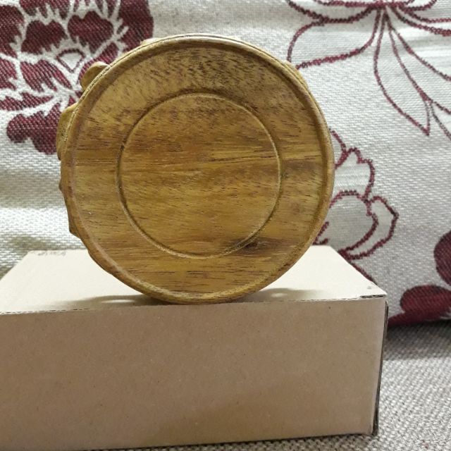 Kệ gỗ đặt tượng- đôn kê tượng- đôn tròn 10cm