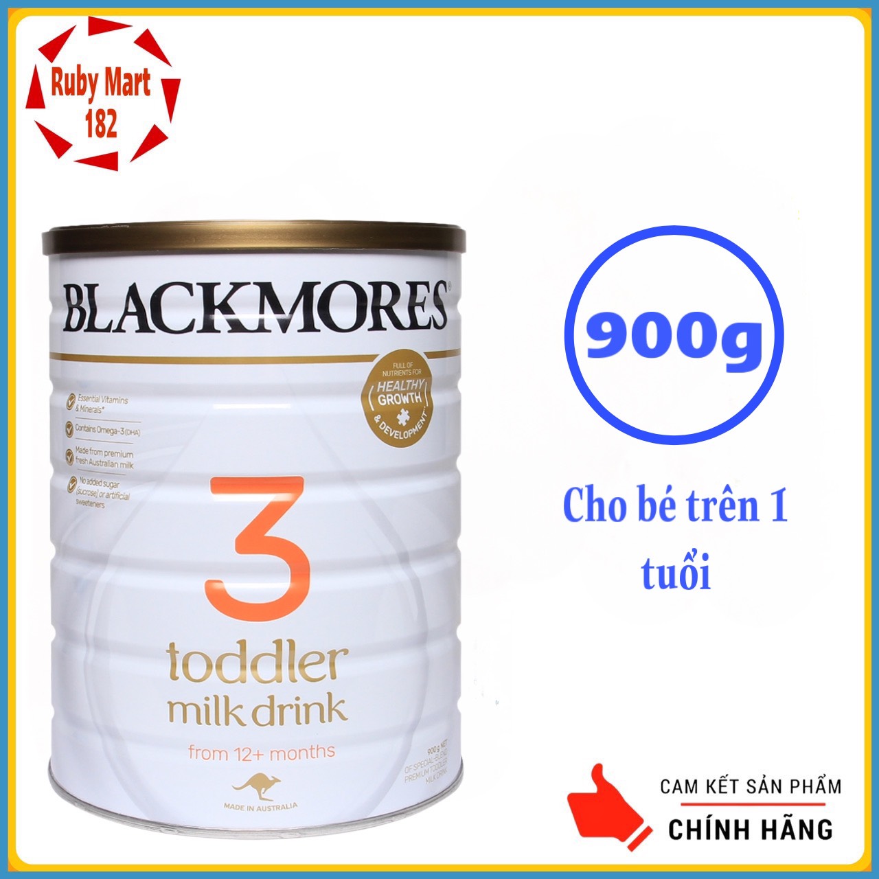 Sữa blackmores úc số 3 lon 900g