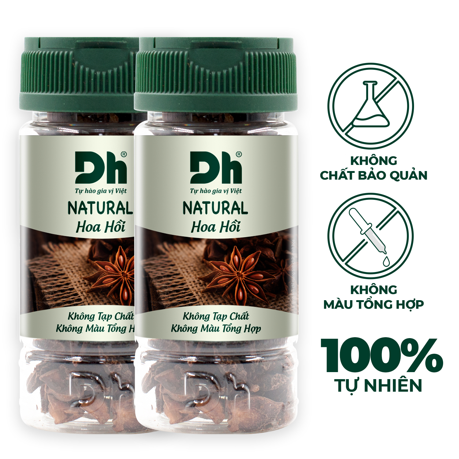 Combo 2 Natural Hoa hồi 15gr Dh Foods