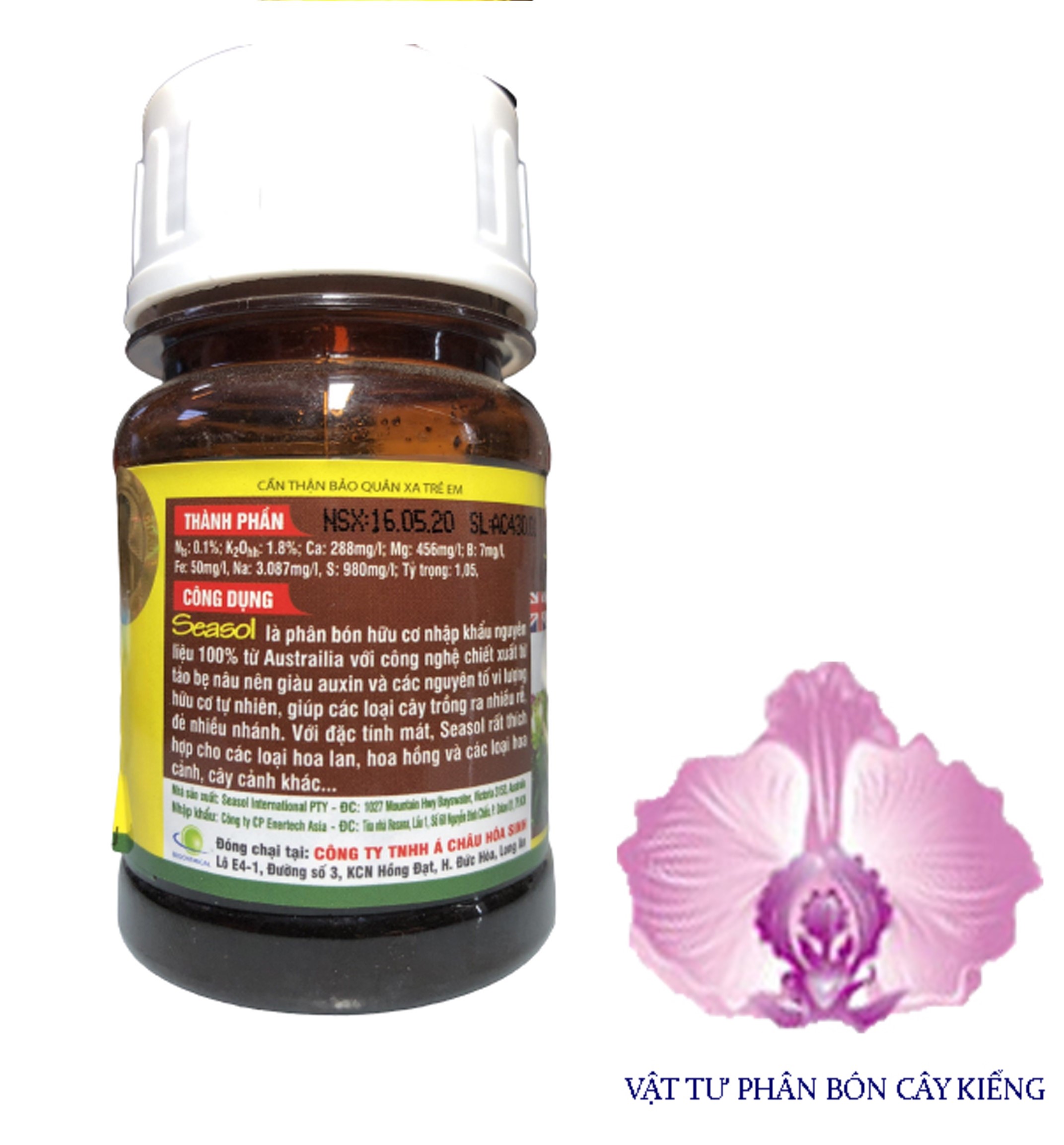 Phân Bón Lá Đa Trung Vi Lượng Seasol - #512A# 100ml