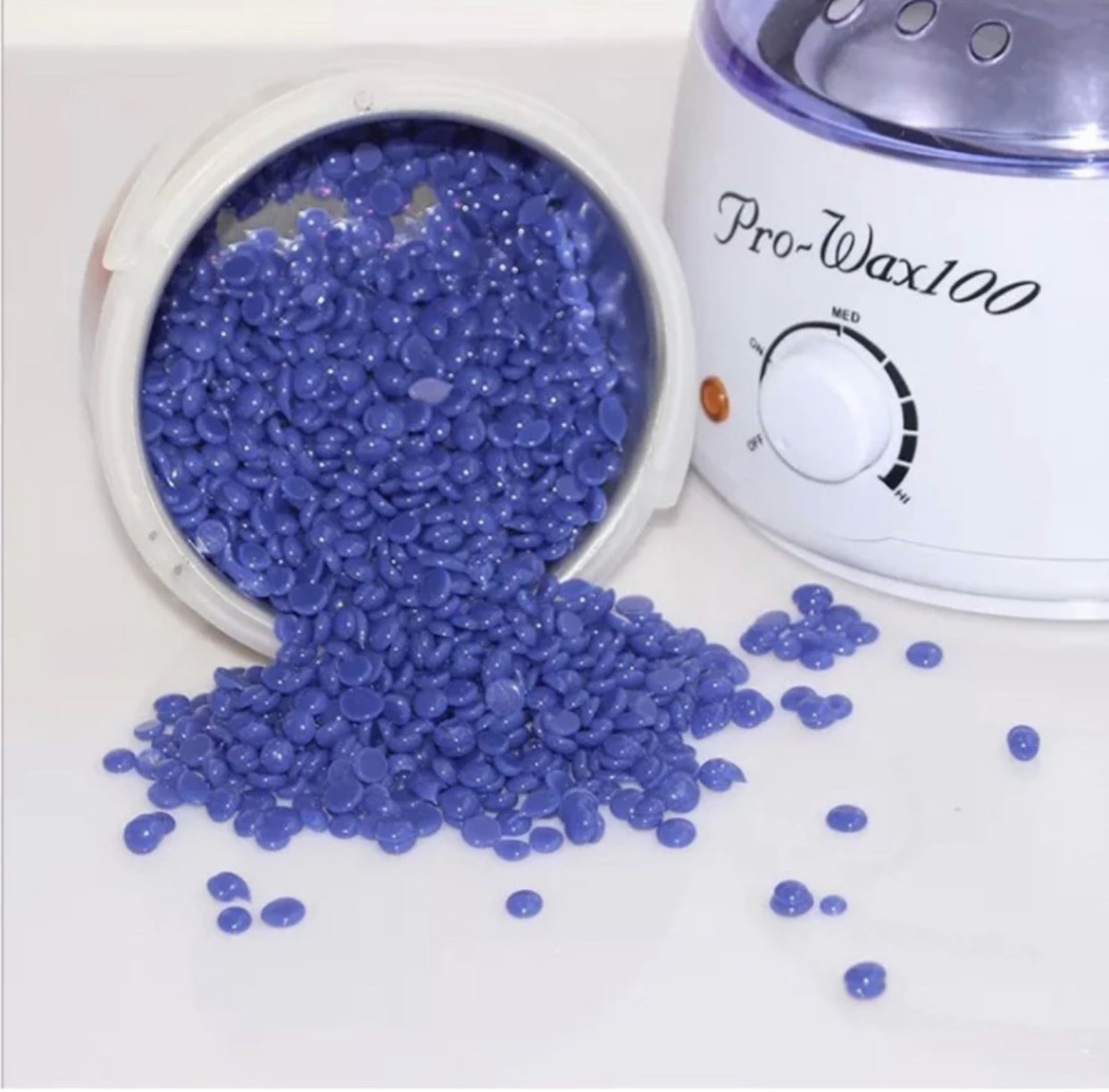 Combo sáp wax lông dừa và bộ que gỗ phết sáp tẩy lông tiệt trùng tiện dụng Lyihome.20