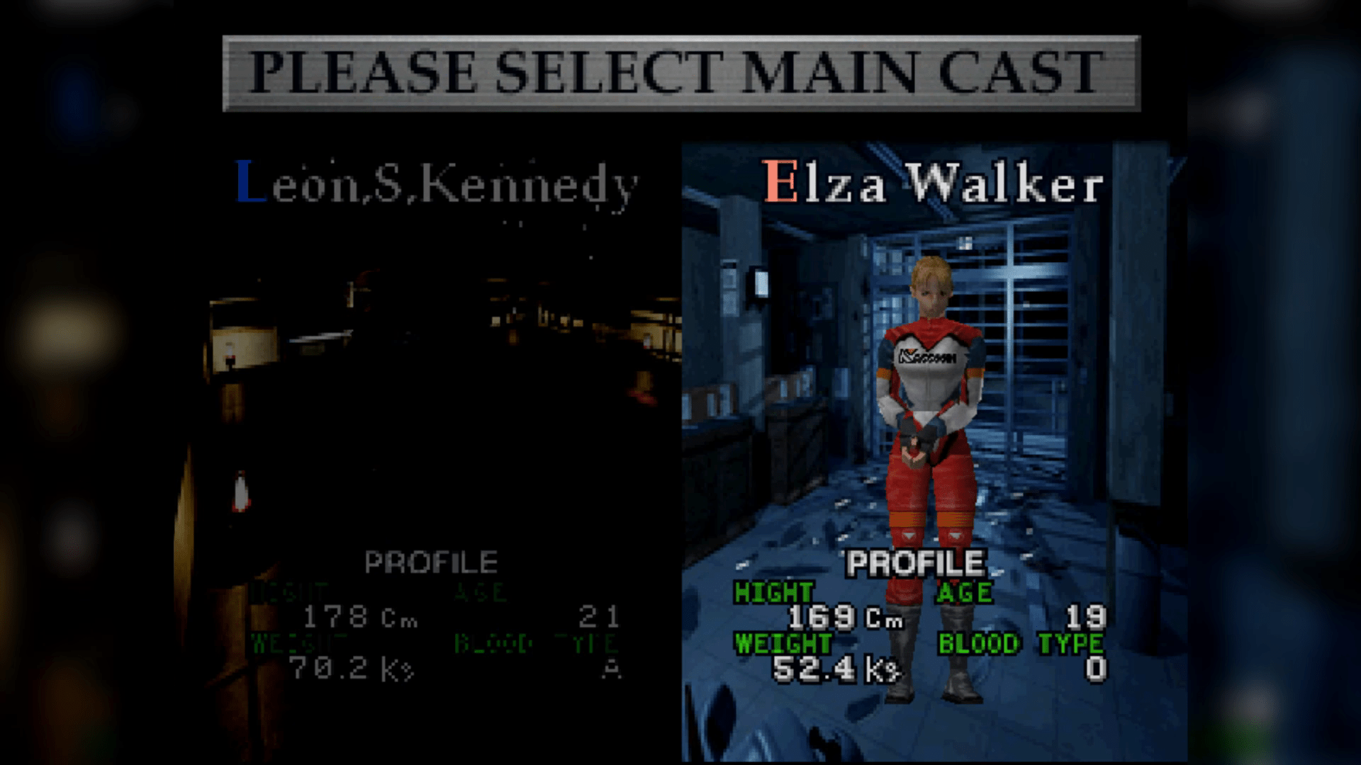 [HCM]game ps1 resident evil 1.5