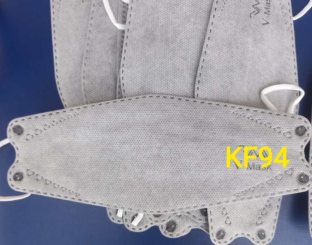 KHẨU TRANG KF 94  ( 1 BỊCH 10 CÁI ) MÀU XÁM