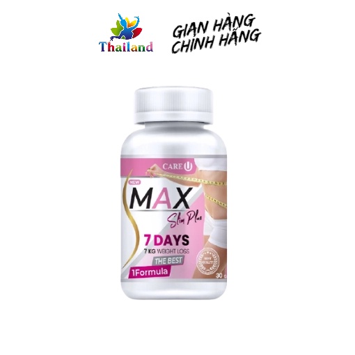 Giảm Cân Max 7 Days Slim Plus X2 Mẫu mới