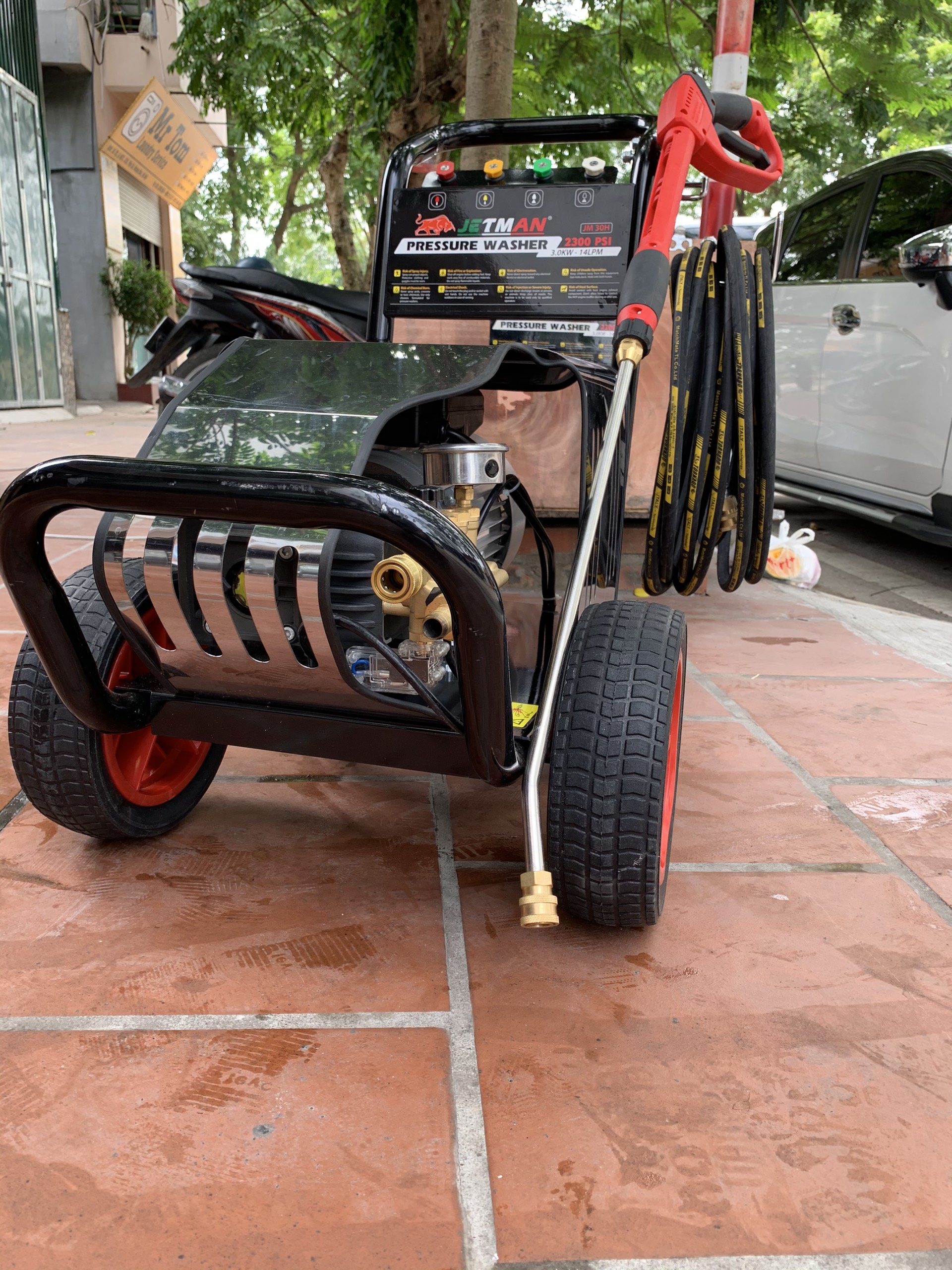 Máy Rửa Xe Cao Áp 3Kw Jetman JM30H