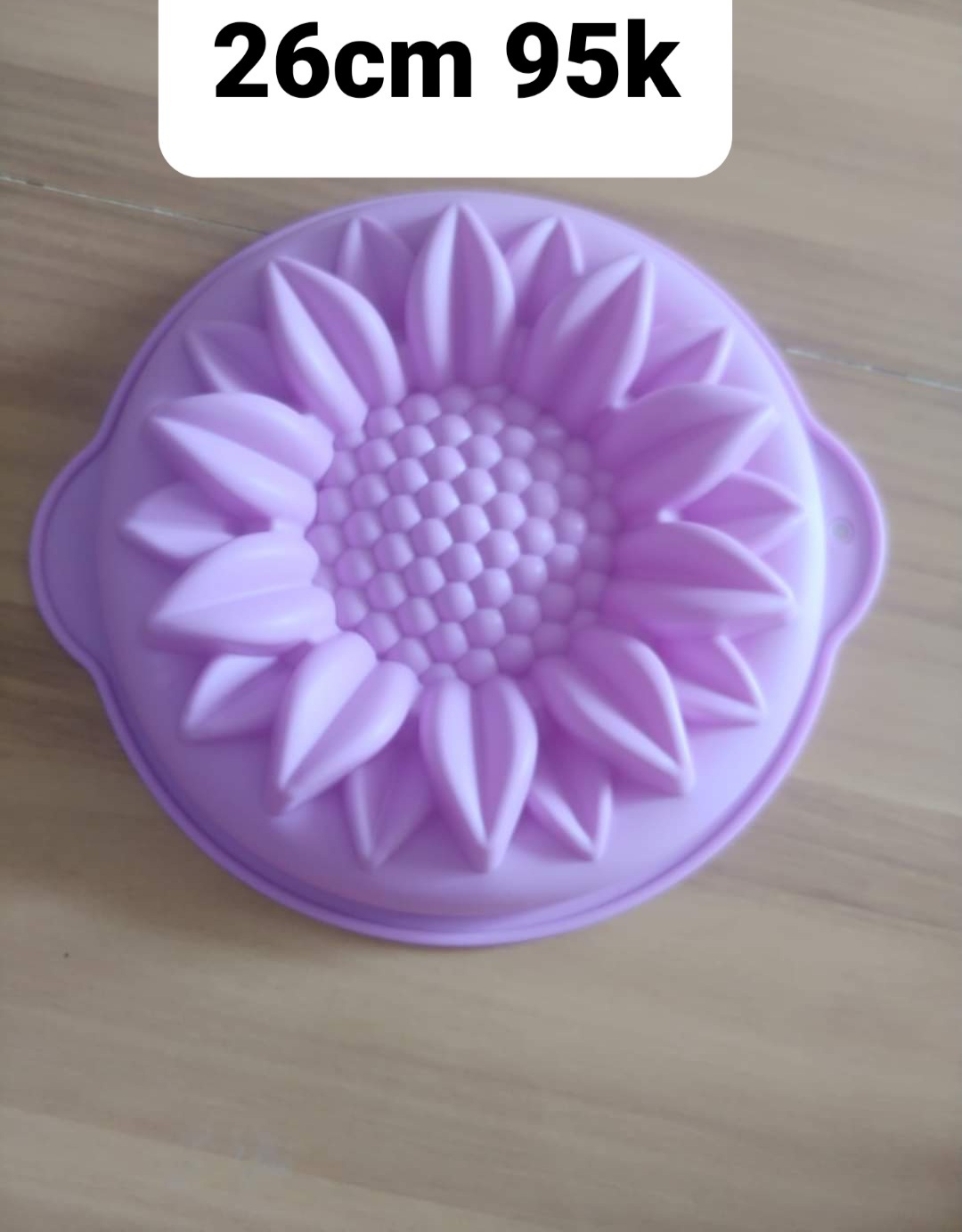 khuôn silicon hoa hướng dương 26cm