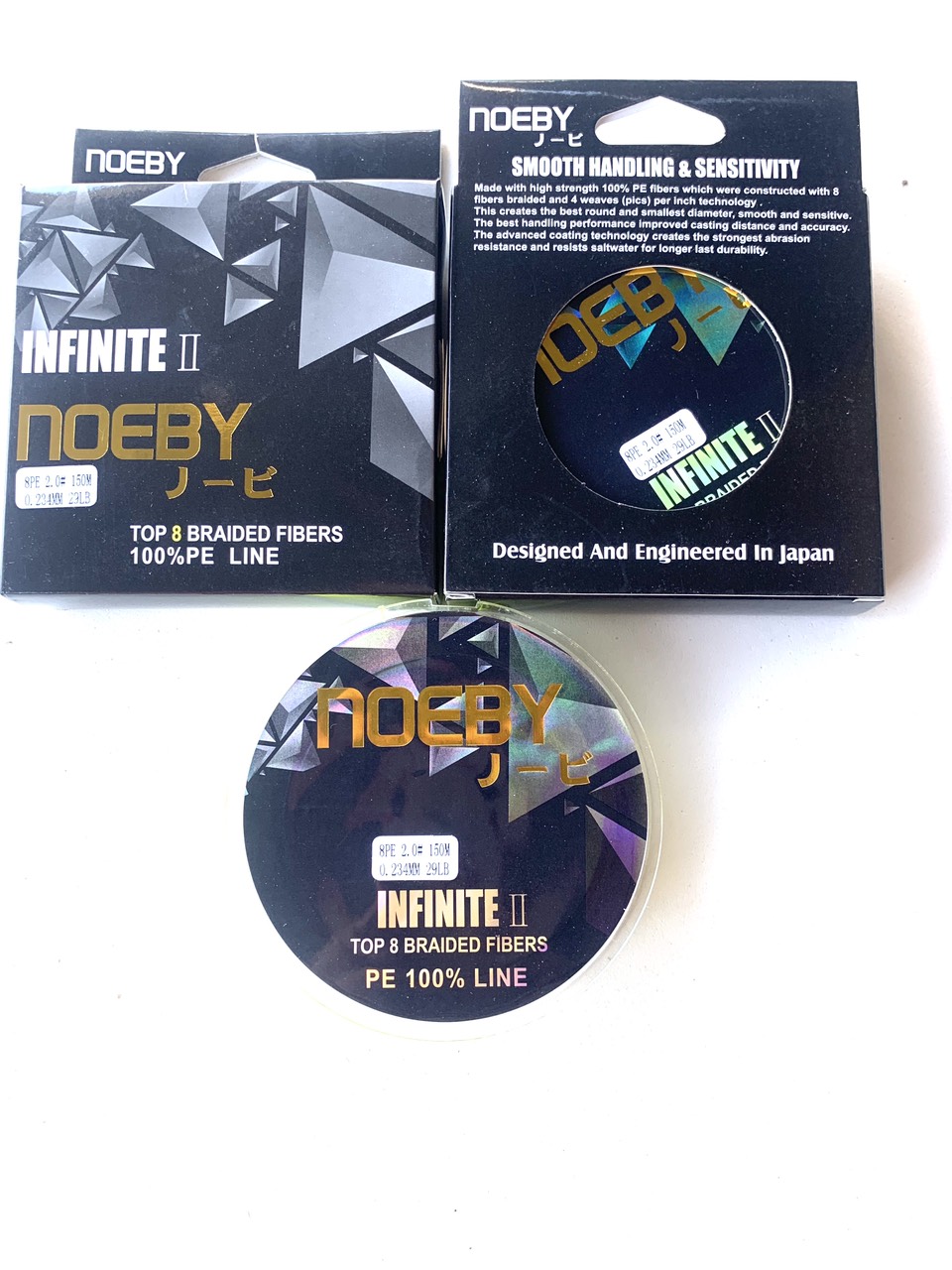 Dù câu cá cao cấp noeby infinite ii 150m , chính hãng noeby siêu bền chống xước