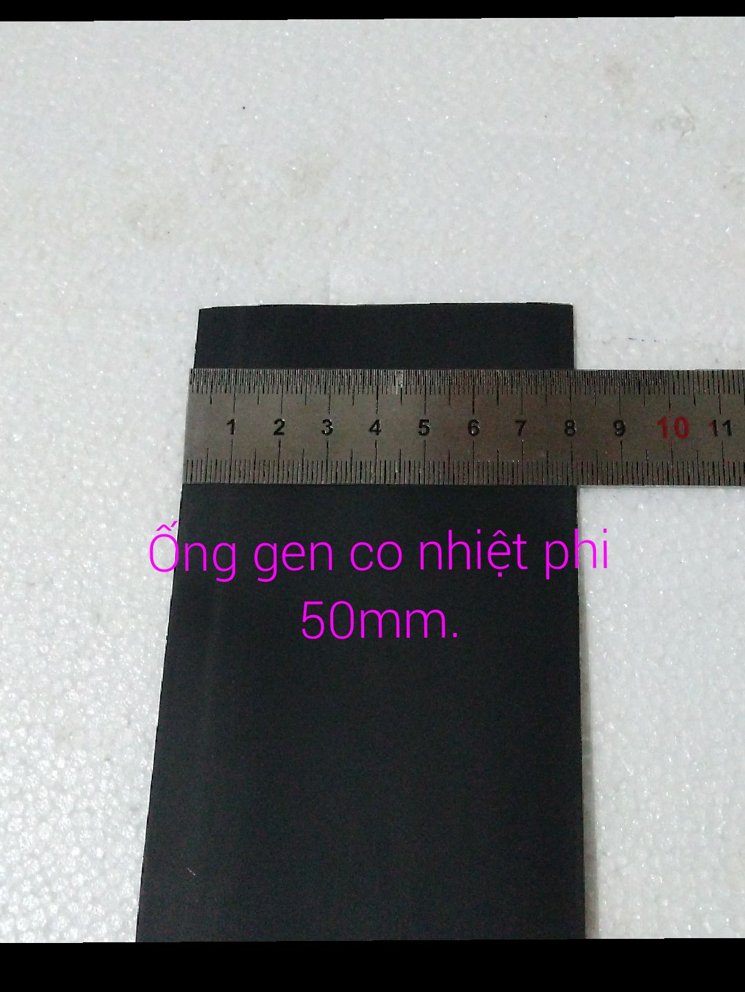 [HCM]2 mét Ống gen co nhiệt phi 50(đường kính ống 50mm)