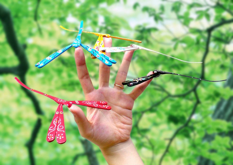 Bộ 3 Chuồn chuồn tre