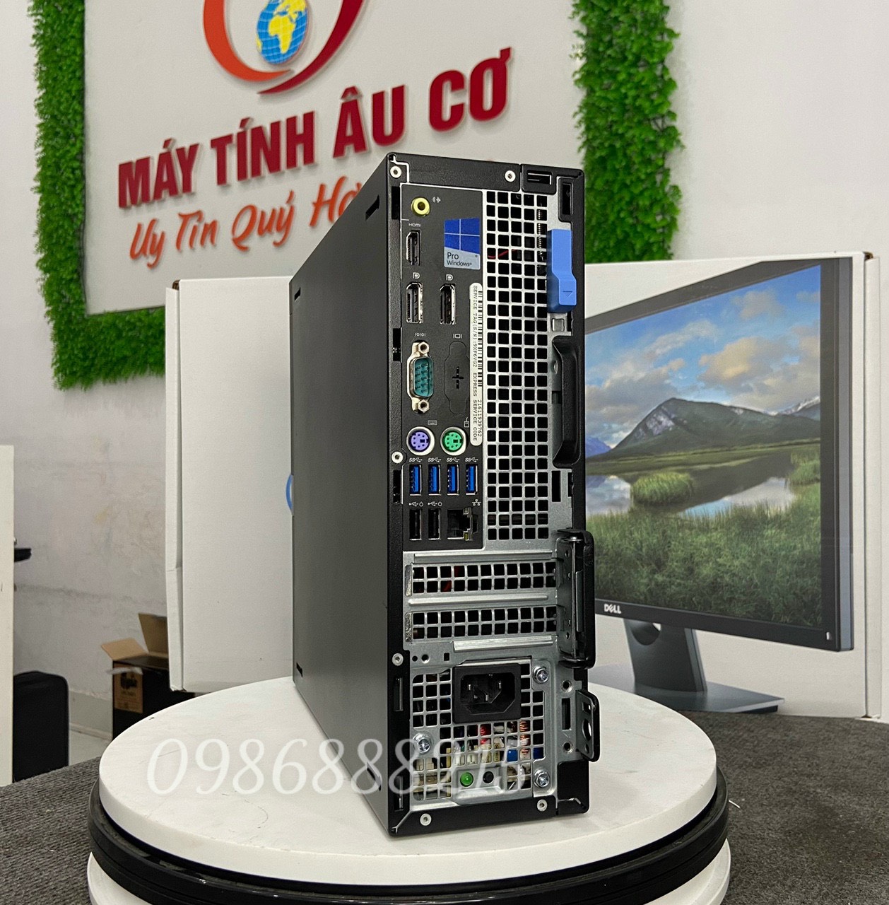 Bộ Máy Tính Đồng Bộ Dell 🎁Âu Cơ Store🎁 Case PC - Đồng Bộ Dell - Dell Optiplex 7040, CPU Core i7 6700/8Gb/SSD 240G ,  Dell 22 Wide led -  Bảo hành 12T