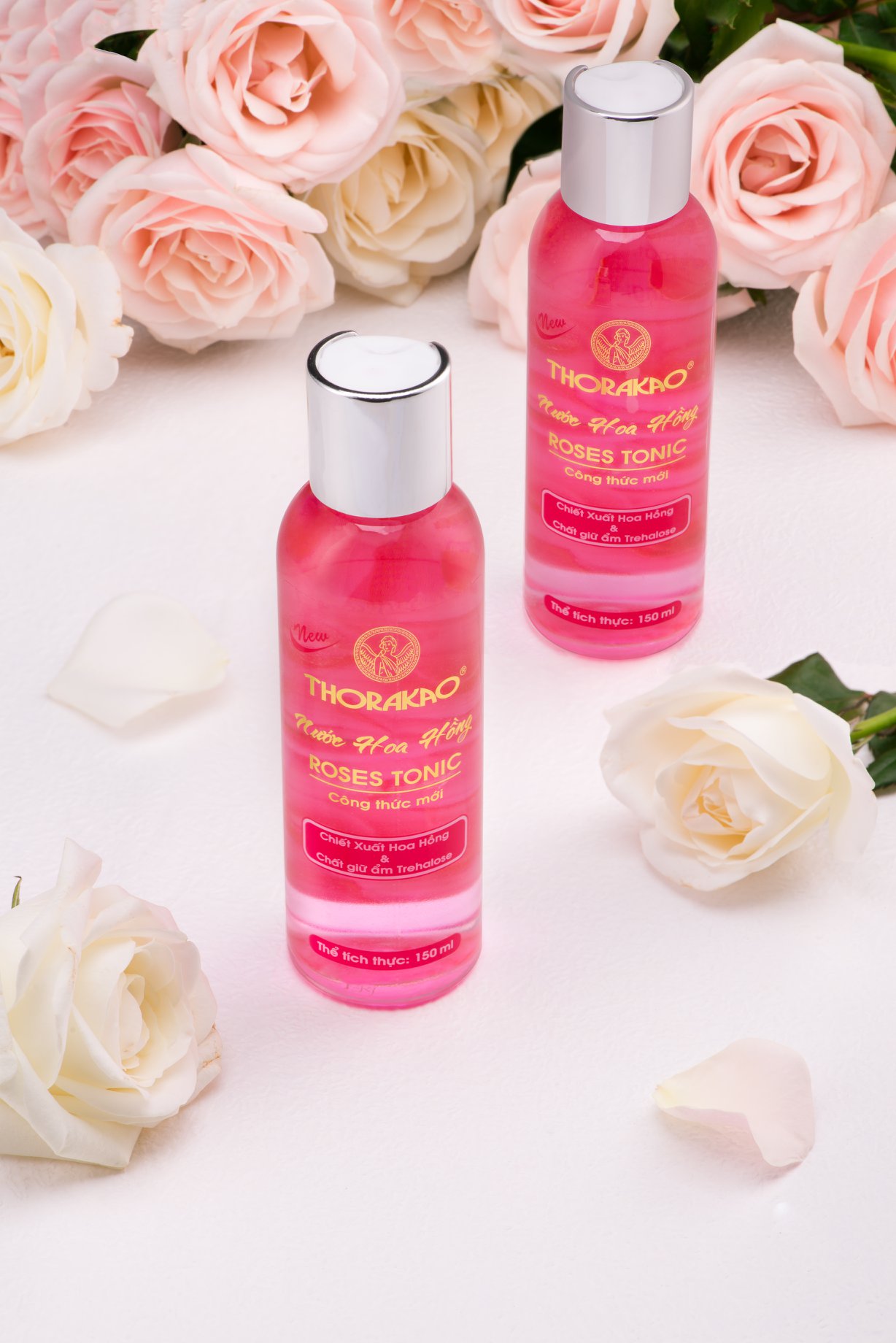 Nước hoa hồng giữ ẩm Thorakao 150ml