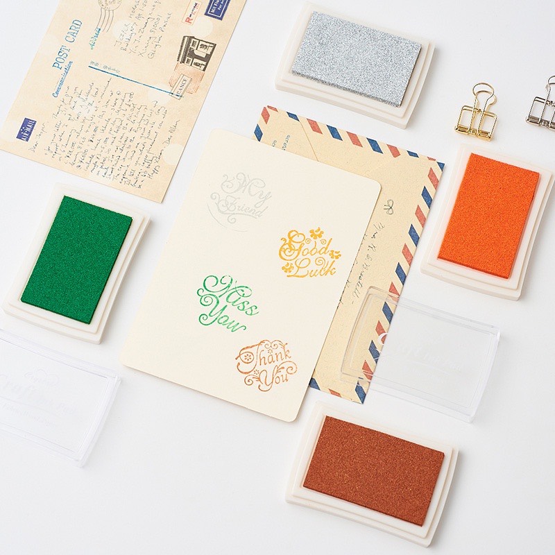 Stamp Mực Đóng Dấu Đa Dạng Nhiều Màu Sắc