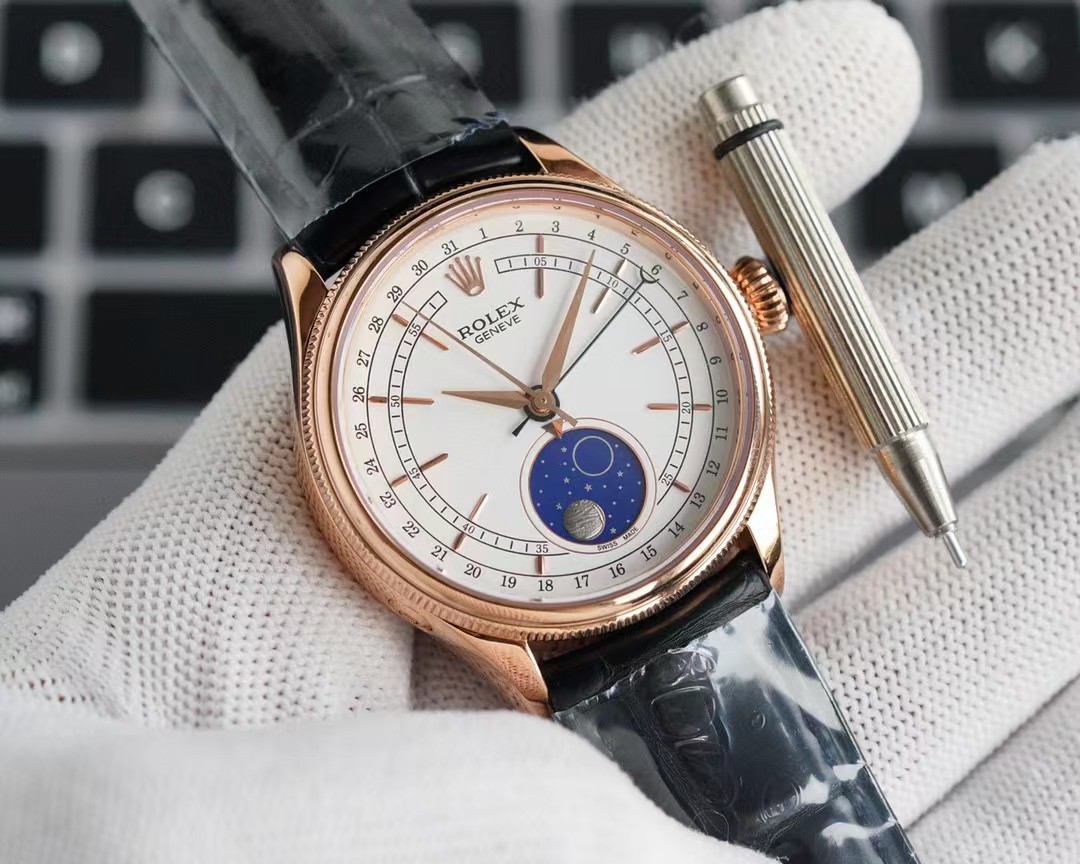 Đồng Hồ Nam Rolex CELINI Moonphase 50535 - BH 12TH