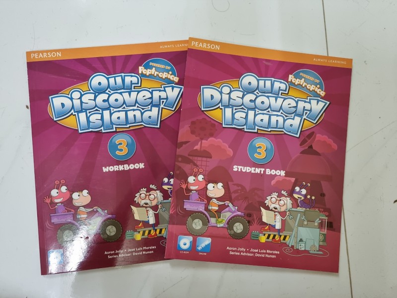 Bộ Our Discovery Island 3 ( Bộ 2 cuốn ) cho bé