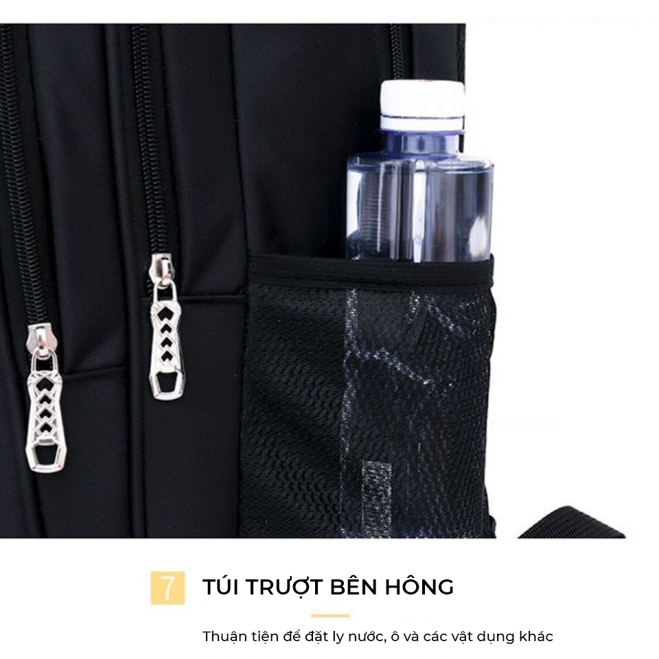 Balo đi chơi du lịch dung tích lớn 3 ngăn 35L ba ngăn thoáng khí chống nước sinh hoạt bảo hành 1 năm Balo nam