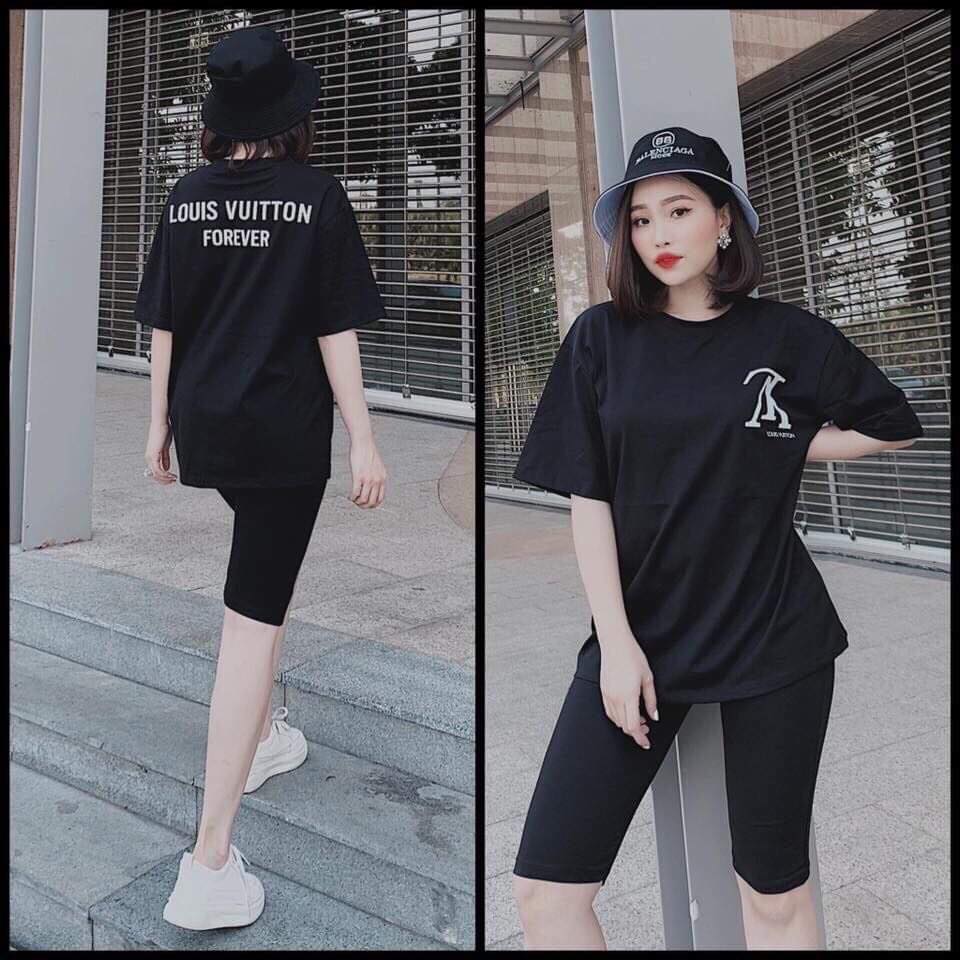 SET BỘ LỬNG THỜI TRANG SẮC MÀU THIÊU CHỮ SIÊU HOT