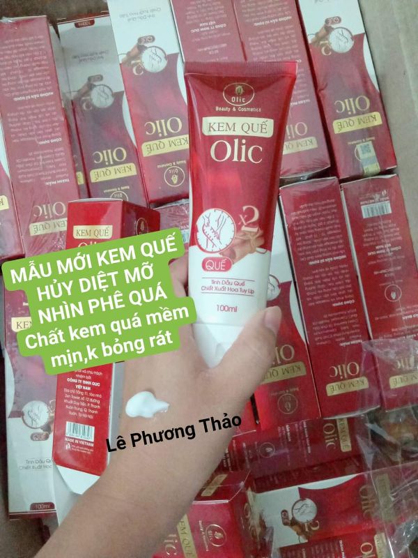 Kem tan mỡ Olic - Tặng 1 miếng dán tan mỡ và thước dây