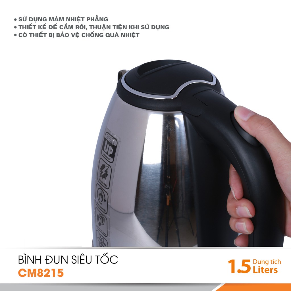 Bình đun Comet 1,5L - CM8215