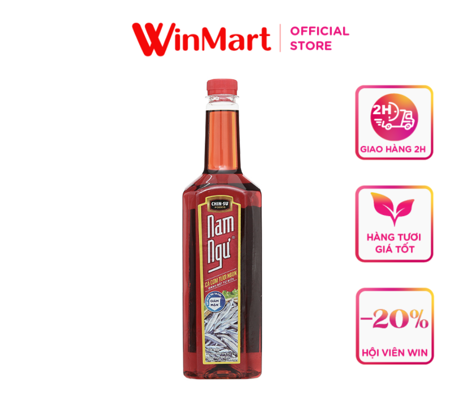 [Siêu thị WinMart] - Nước mắm Nam Ngư  chai 900ml