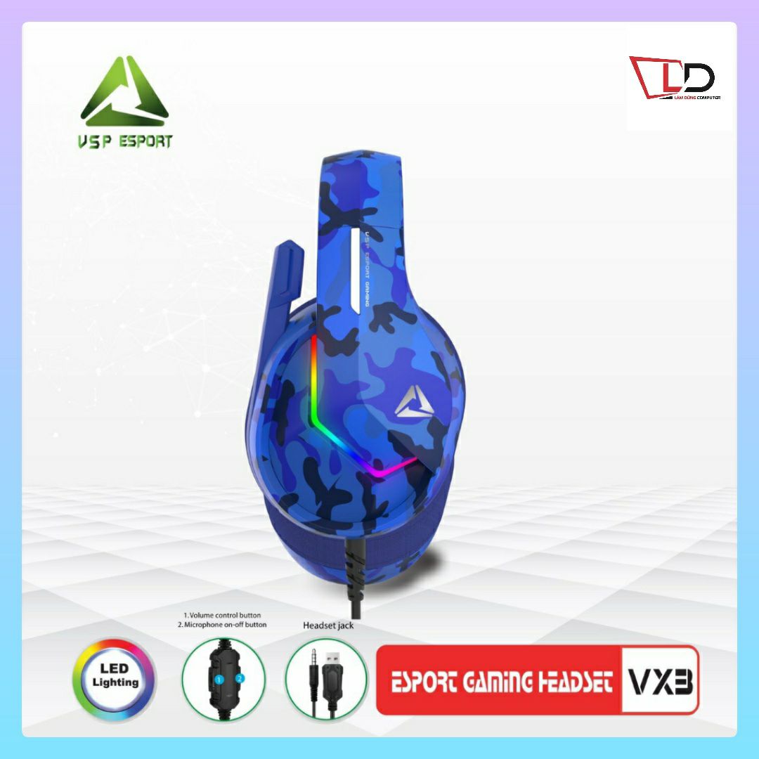 [HCM]Tai Nghe VSP Sport Gaming VX3